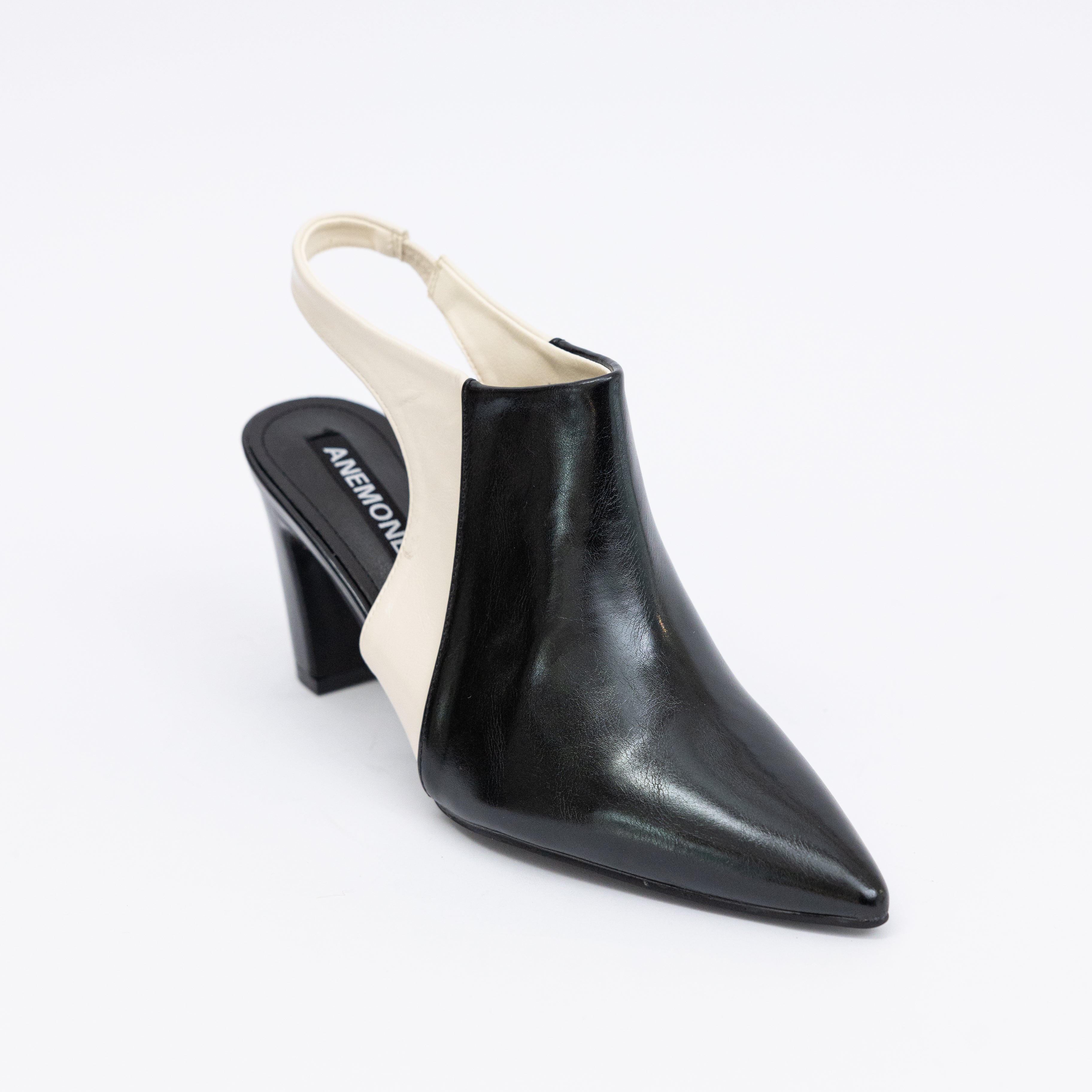 Slingback heel