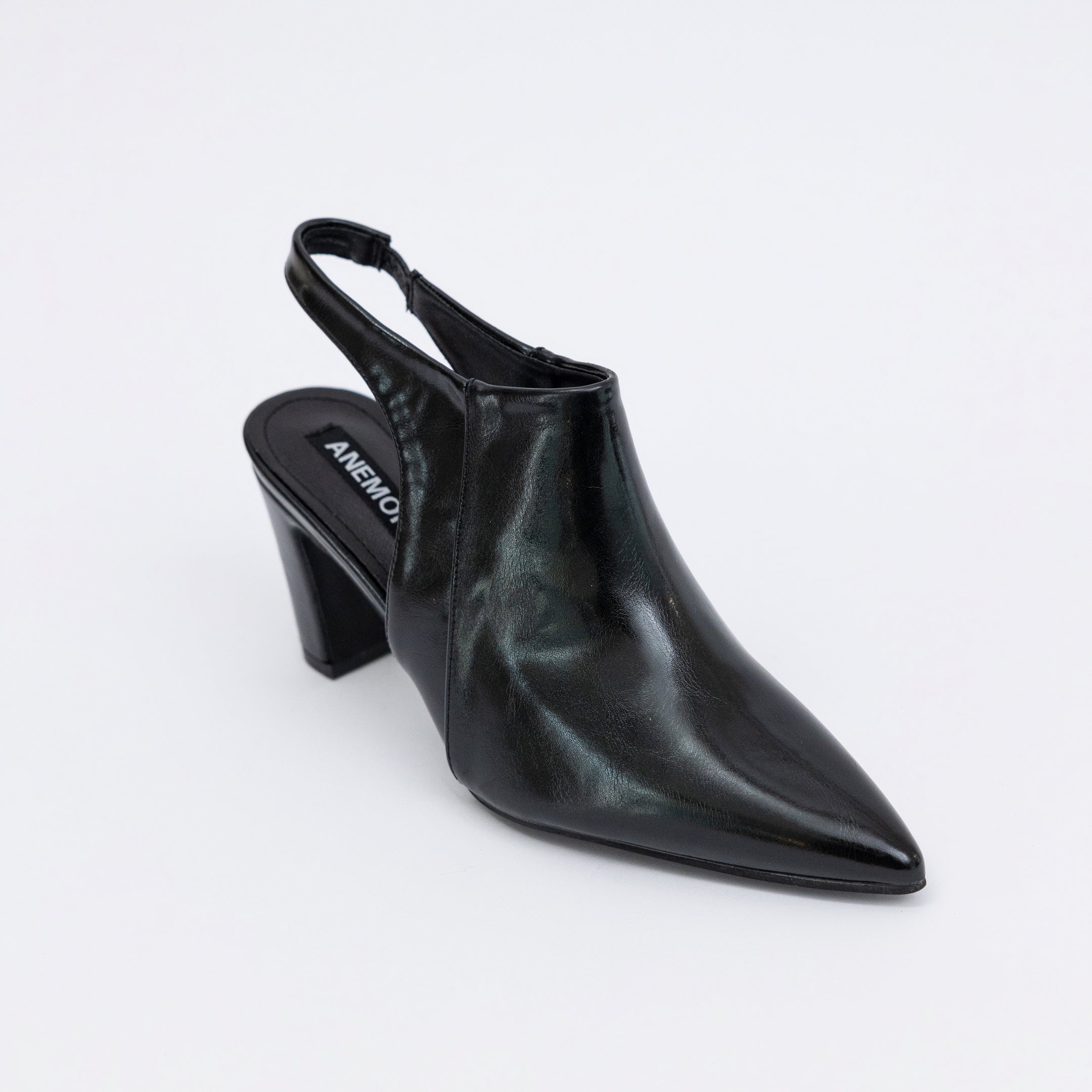 Slingback heel