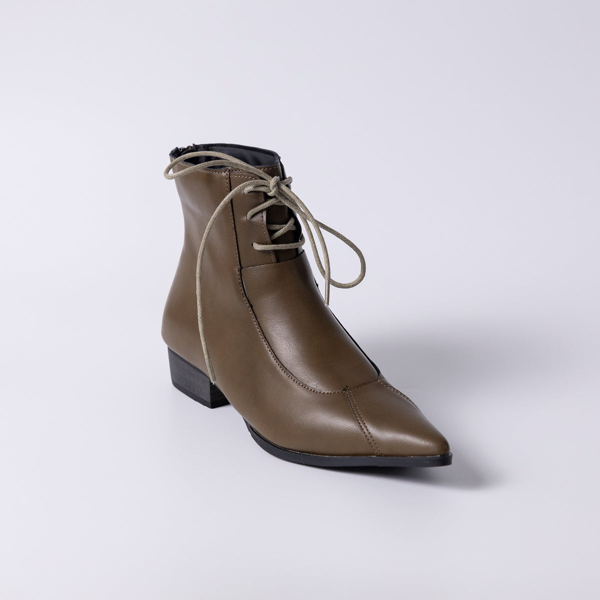 laced ankle boots