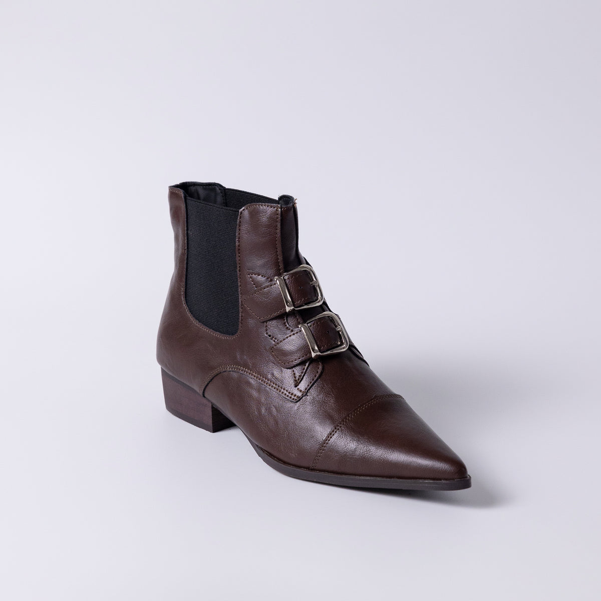 Twined ankle boots