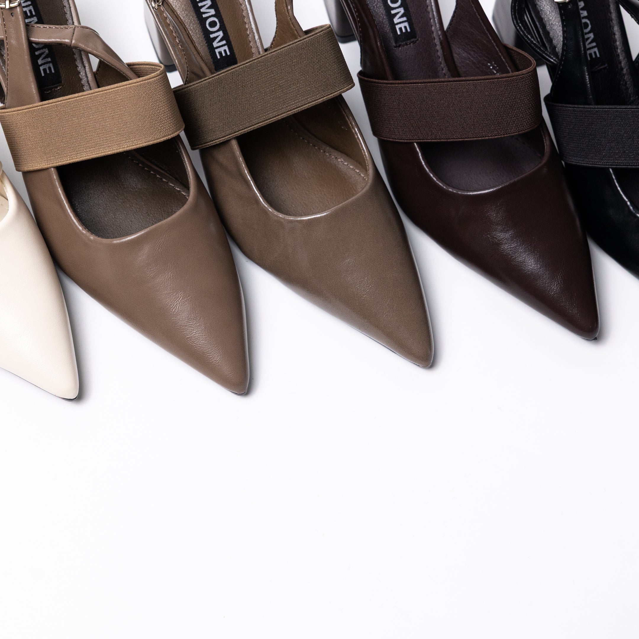 Band strap heel