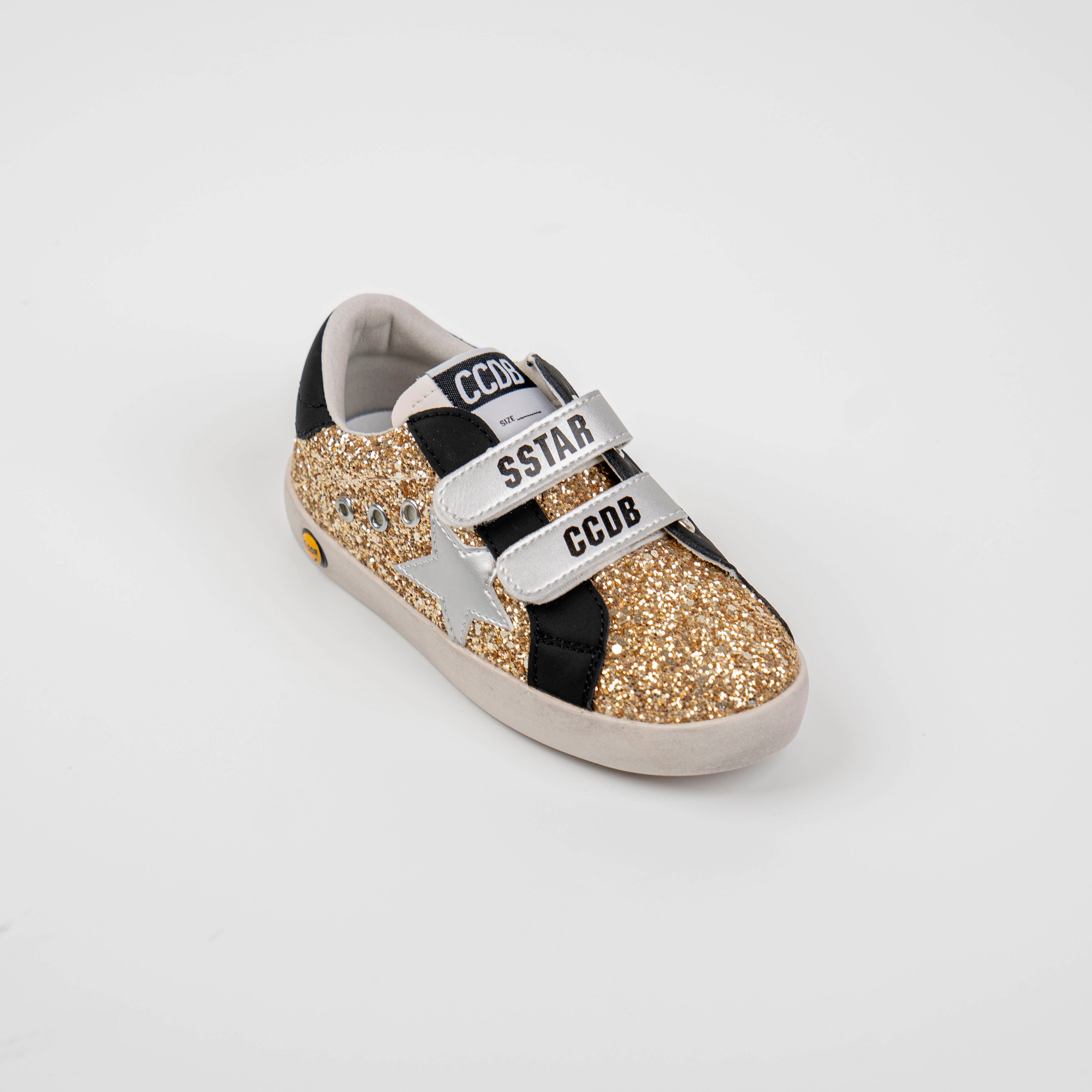 Black Silver Star Sticker