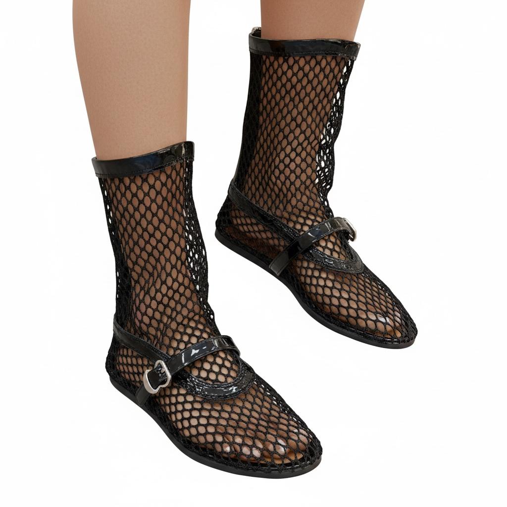 Mesh Sandals