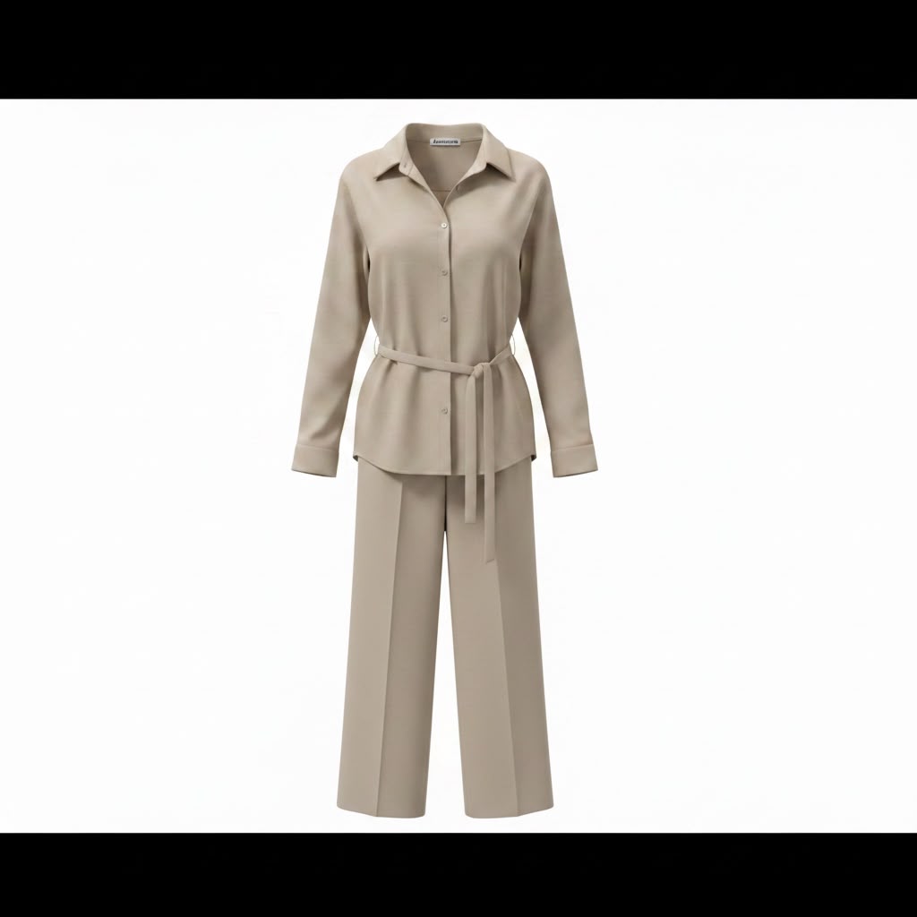 Set with belt